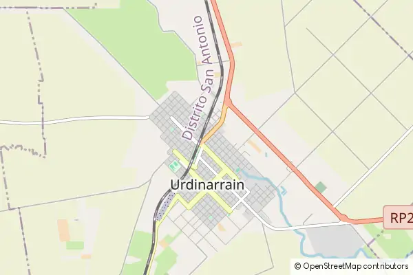 Mapa Urdinarrain