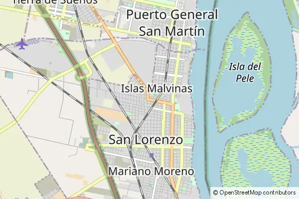 Mapa San Lorenzo