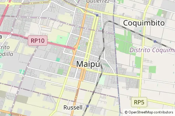 Mapa Maipú