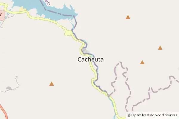 Mapa Cacheuta