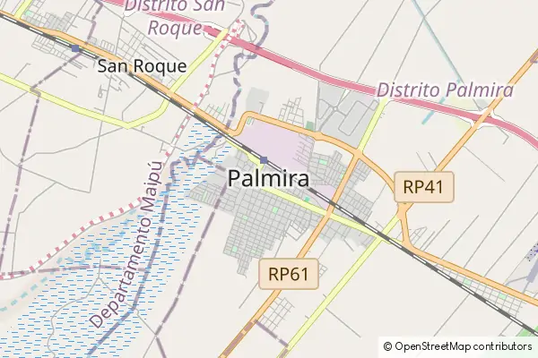 Mapa Palmira