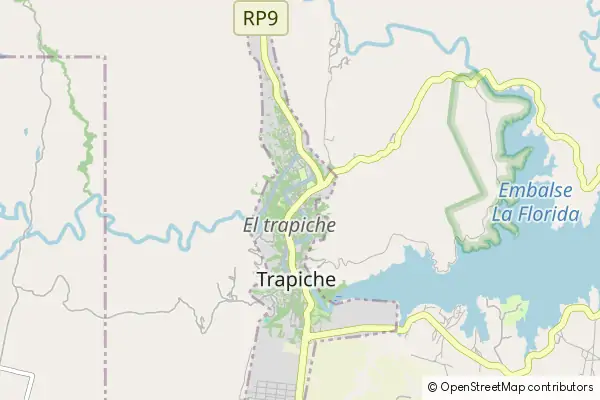 Mapa Trapiche