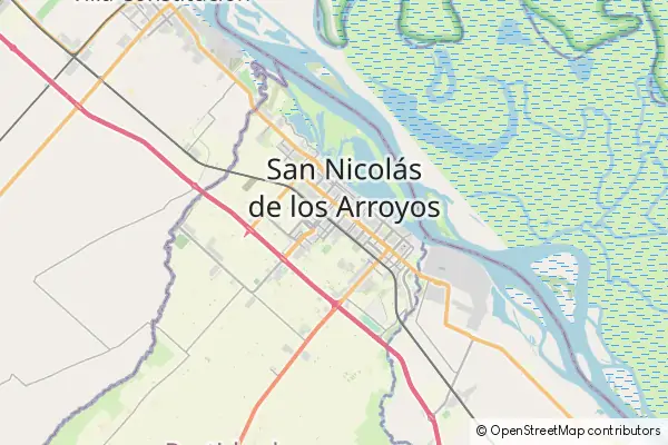 Mapa San Nicolás