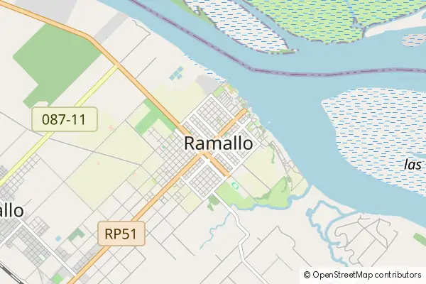 Mapa Ramallo