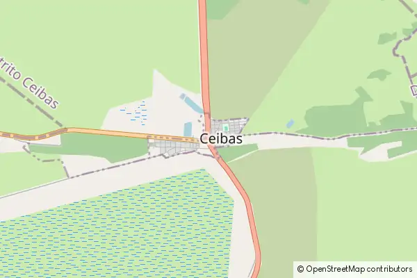 Mapa Ceibas