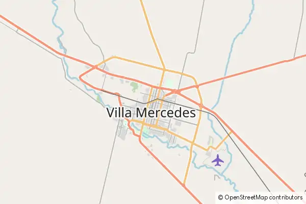 Mapa Villa Mercedes