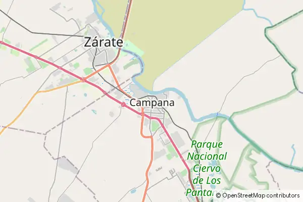 Mapa Campana