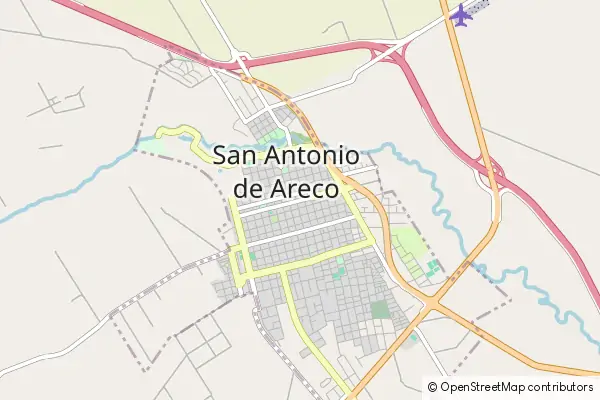 Mapa San Antonio de Areco