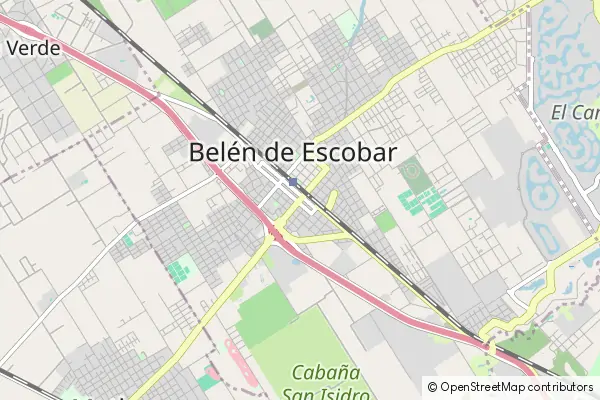 Mapa Belén de Escobar