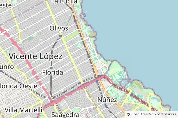 Mapa Vicente López