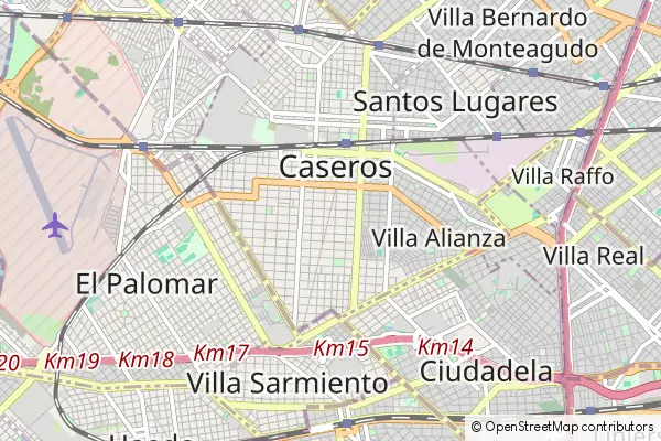 Mapa Caseros