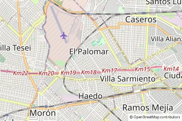 Mapa El Palomar