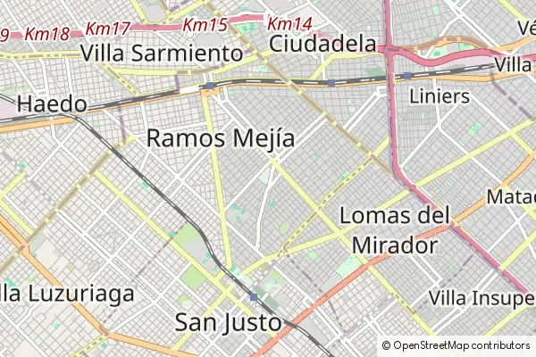 Mapa Ramos Mejía