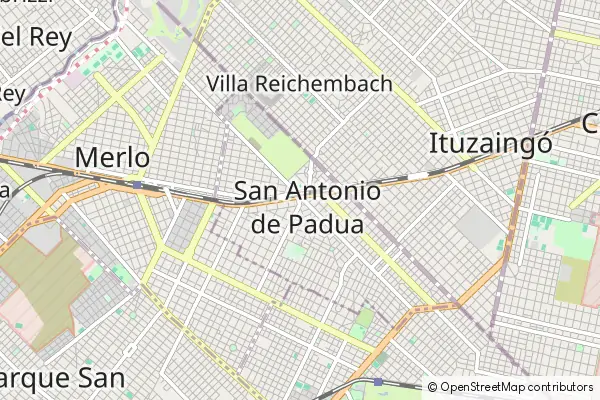 Mapa San Antonio de Padua