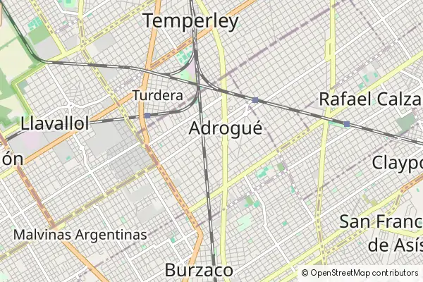 Mapa Adrogué