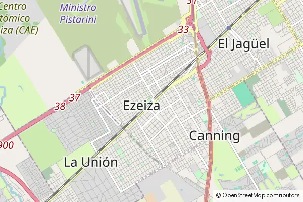 Mapa Ezeiza