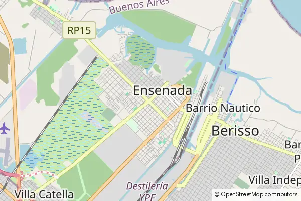 Mapa Ensenada