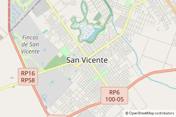 Mapa San Vicente