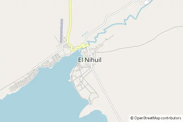 Mapa El Nihuil