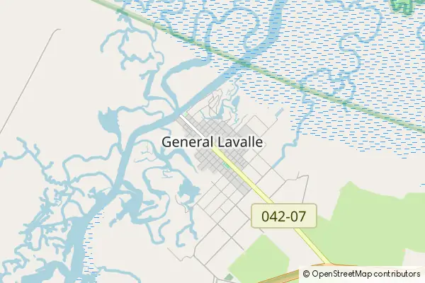 Mapa General Lavalle