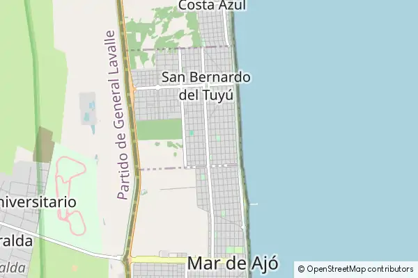 Mapa San Bernardo