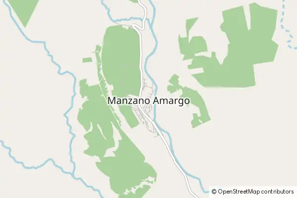 Mapa Manzano Amargo