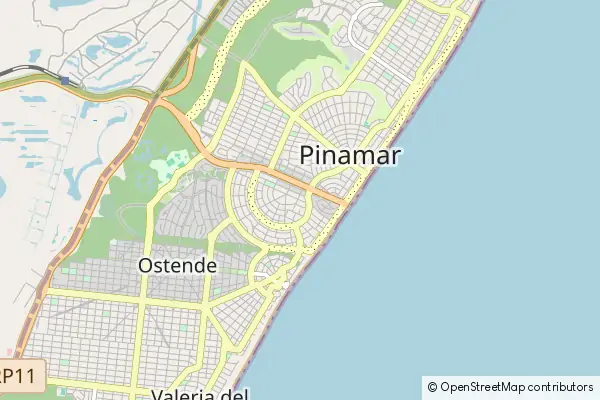 Mapa Ostende