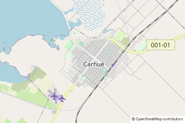 Mapa Carhué