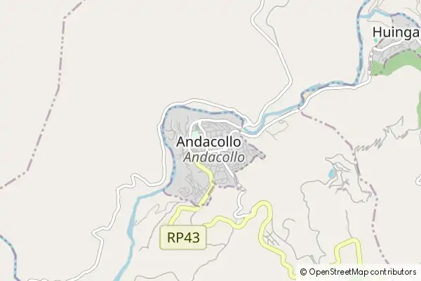 Mapa Andacollo