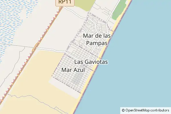 Mapa Las Gaviotas