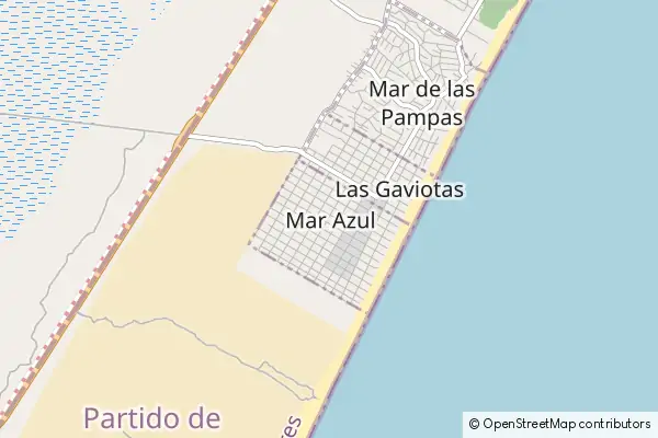 Mapa Mar Azul