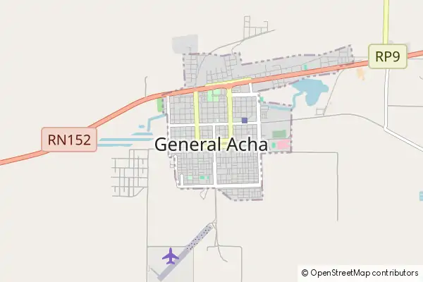 Mapa General Acha