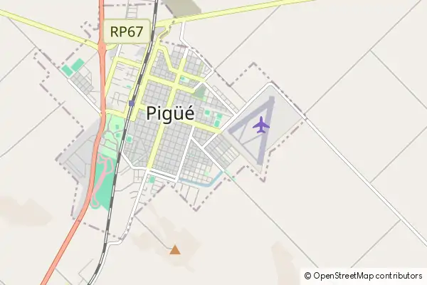 Mapa Pigüé