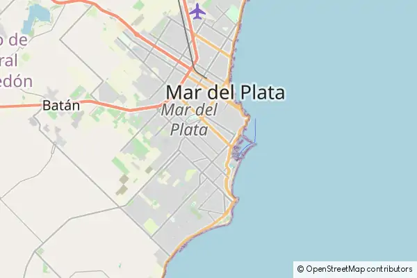 Mapa Mar del Plata