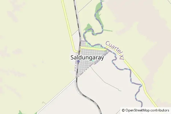 Mapa Saldungaray