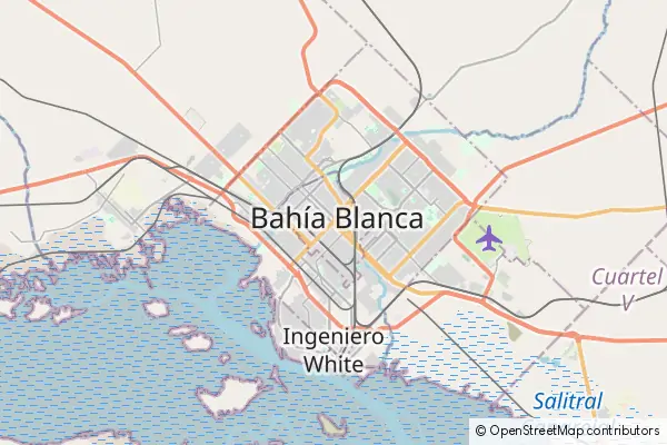 Mapa Bahía Blanca