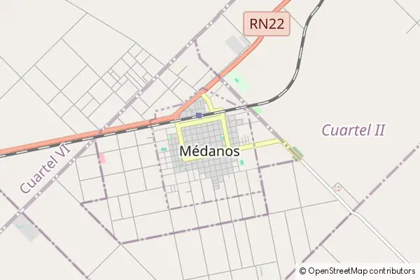 Mapa Médanos