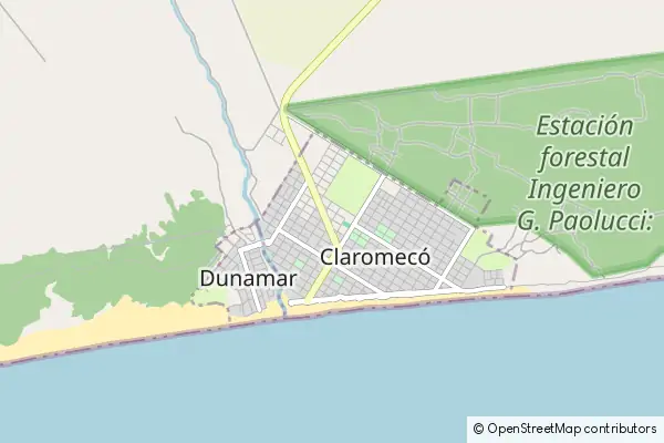 Mapa Claromeco