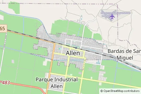 Mapa Allen