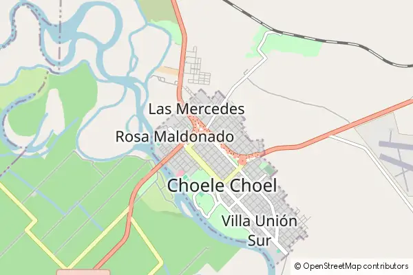 Mapa Choele Choel