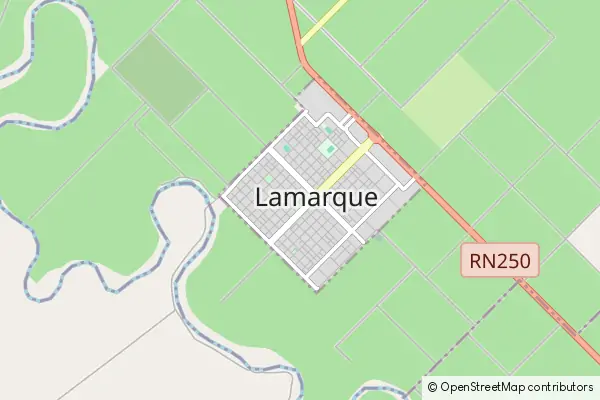 Mapa Lamarque