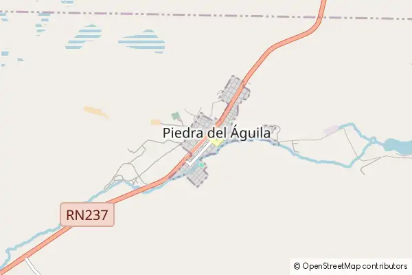 Mapa Piedra del Águila