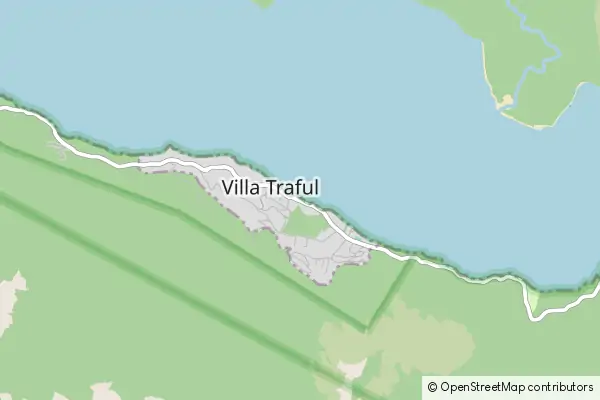 Mapa Villa Traful