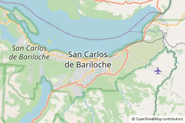 Mapa Bariloche