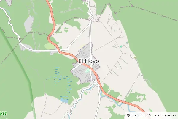 Mapa El Hoyo