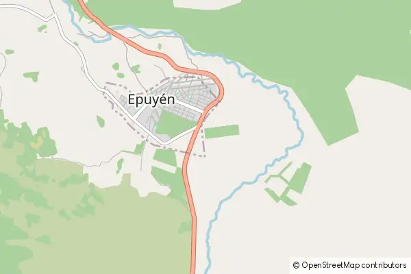 Mapa Epuyén