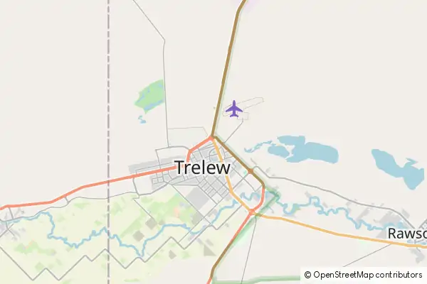 Mapa Trelew