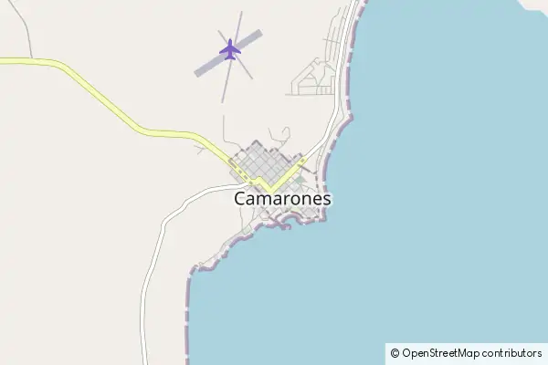 Mapa Camarones