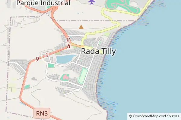 Mapa Rada Tilly