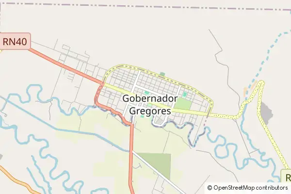 Mapa Gobernador Gregores